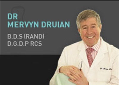 Dr Mervyn Druian, BDS (RAND) D.G.D.P, The London Centre for Cosmetic Dentistry